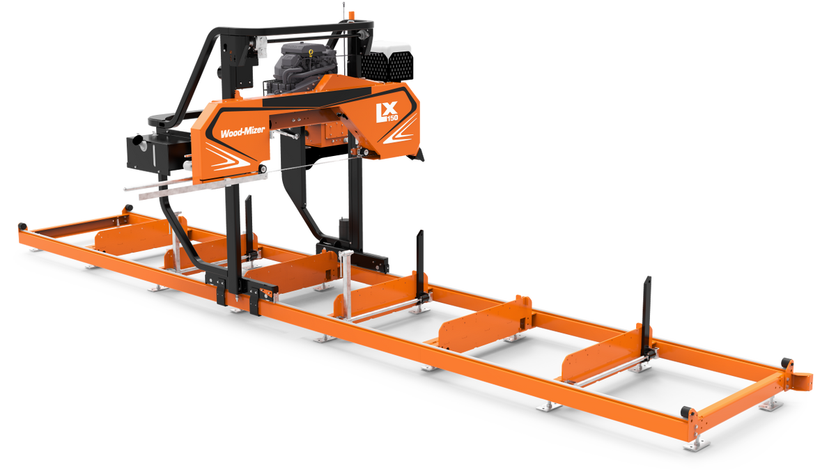 LX150 Twin Rail Portable Sawmill – North America's Premiere