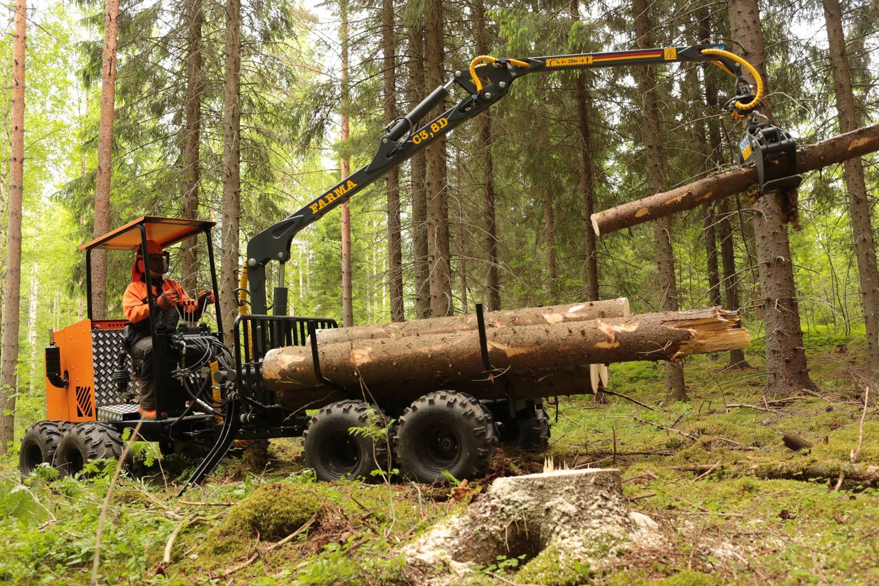 Case Log Loader Logbullet Forwarder – North America's Premiere Forestry Equipment Supplier