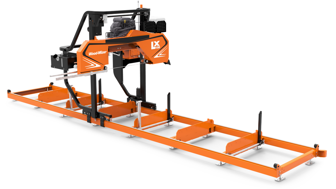 LX150 Twin Rail Portable Sawmill – North America's Premiere